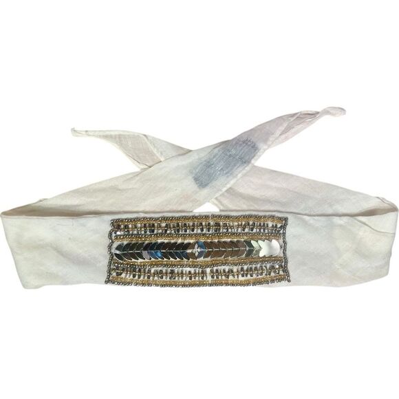 Steve Madden Beaded Headband NWOT - Picture 2 of 5